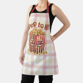 スタイル付きポピポップ・アートのン – "それに!" エプロン (インサイチュ)