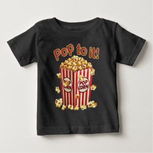 スタイル付きポピポップ・アートのン – "それに!" ベビーTシャツ
