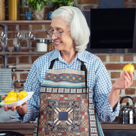 スタイル伝統的アート エプロン