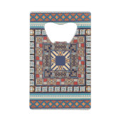 スタイル伝統的アート クレジットカード栓抜き (正面)