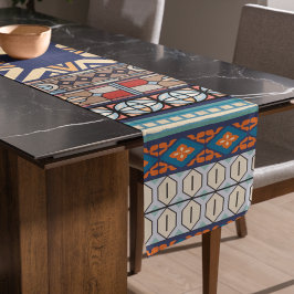 スタイル伝統的アート ロングテーブルランナー