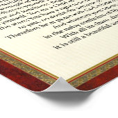 スタイル伝統的デシデラタ詩byマックス・エールマン ポスター (角)