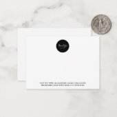 スタイル円（イメージタイプ） ノートカード (正面/裏面インサイチュ)