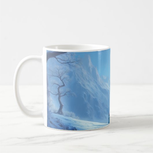 スタイル凍っていカップ コーヒーマグカップ (左)