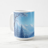 スタイル凍っていカップ コーヒーマグカップ (正面左)