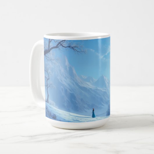 スタイル凍っていカップ コーヒーマグカップ (正面左)