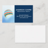 スタイル化されたグローバルロゴ 企業の | モダン 名刺 (正面/裏面)