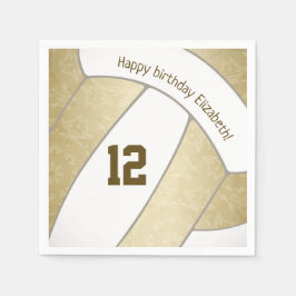 スタイル化されたゴールデンガールズバレースポーツ スタンダードカクテルナプキン