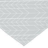 スタイル化されたジグザグ抽象芸術幾何学的パターン ショートテーブルランナー (コーナー)