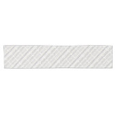 スタイル化されたストライプ抽象芸術の幾何学的パターン ショートテーブルランナー (横)