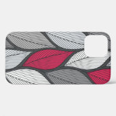 スタイル化された葉カラフルのシームレスなパターン Case-Mate iPhoneケース (裏面 (横))