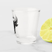 スタイル化ブルカスタム文字ショットガラス ショットグラス (右)