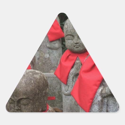 スタイル日本のの守護神 三角形シール (正面)