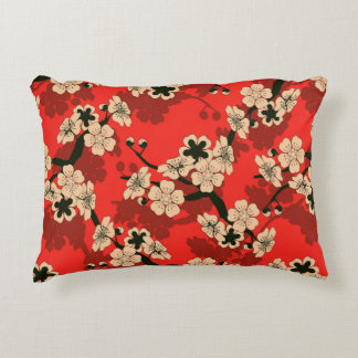 スタイル日本のの木を使ったさくらんぼの継ぎ目のない瓦  アクセントクッション