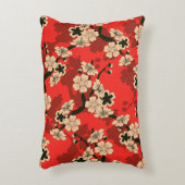 スタイル日本のの木を使ったさくらんぼの継ぎ目のない瓦  アクセントクッション (正面(垂直))