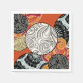 スタイル日本の紙ナプキンと質感 スタンダードカクテルナプキン (正面)