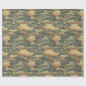 スタイル日本のUkeiyoddim Art - Japan Landscape ラッピングペーパー (フラット)