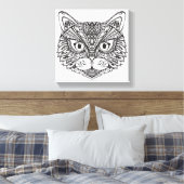 スタイル猫11 キャンバスプリント (インサイチュ (寝室))