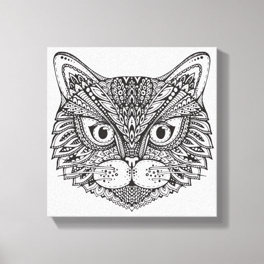 スタイル猫11 キャンバスプリント (正面)