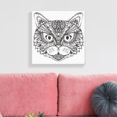スタイル猫11 キャンバスプリント (インサイチュ (リビング))