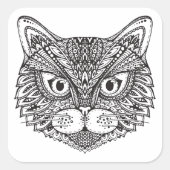 スタイル猫 スクエアシール (正面)