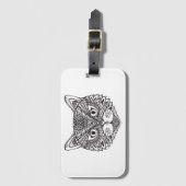 スタイル猫 ラゲッジタグ (正面縦)