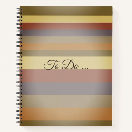 スタイル男らし付きノート ノートブック (正面)