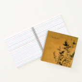 スタイル竹中国の調和スパイラルノート ノートブック (内部)