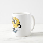 スタイル絵文字 コーヒーマグカップ (正面右)