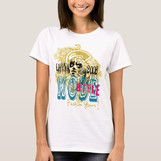 スタイル色のためのS Tシャツ (正面)