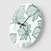 スタイル葉化5 ラージ壁時計 (傾斜)