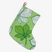 スタイル葉化6 ラージクリスマスストッキング (正面 (吊り時))