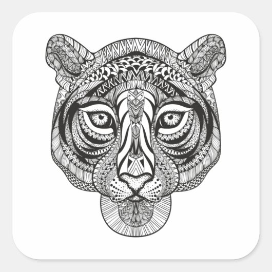 スタイル虎 スクエアシール (正面)