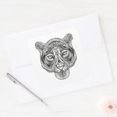 スタイル虎 スクエアシール (封筒)