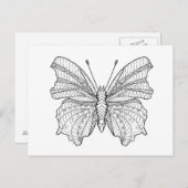 スタイル蝶3 ポストカード (正面/裏面)
