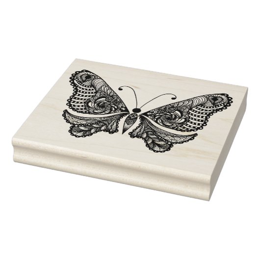 スタイル蝶 ラバースタンプ (スタンプ)