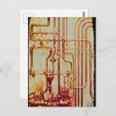 スタイル設定されたアンティークウォールパイプ ポストカード (正面/裏面)