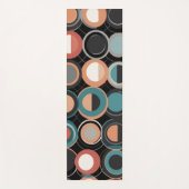 スタイル設定された円 ヨガマット (正面)