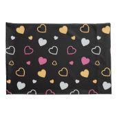 スタイル設定ハートパターン3 枕カバー (裏面-右)