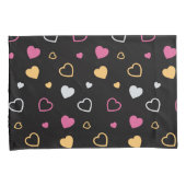 スタイル設定ハートパターン3 枕カバー (正面右)