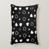 スタイル設定ハートパターン5 アクセントクッション (正面(垂直))