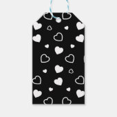 スタイル設定ハートパターン5 ギフトタグ (正面)