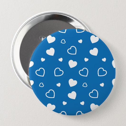 スタイル設定ハートパターン7 缶バッジ (正面&裏面)