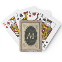 スタイル設定フレームダマスクモノグラムのトランプ2