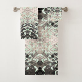 スタイル設計のリーフタオルセット バスタオルセット