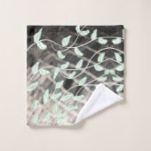 スタイル設計のリーフタオルセット バスタオルセット (ウォッシュタオル)