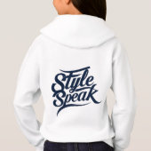 スタイル話Tシャツ – はっきりしたファッション文 (裏面)