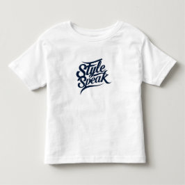 スタイル話Tシャツ – はっきりしたファッション文 トドラーTシャツ