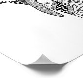 スタイル象2 ポスター (角)