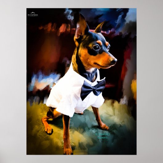 スタイル2の最小ピン ポスター (正面)